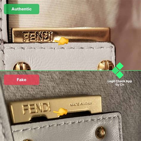 real vs fake fendi bag|fendi authenticity check.